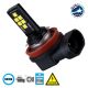 GLOBOSTAR® H11 81451 Λάμπα H11 CANbus LED 4W 440lm 360° DC 12V IP20 Ψυχρό Λευκό 6000K - 12 x Epistar SMD3030 Chip - Μ3.9 x Π3.1 x Υ5.1cm - 1 Χρόνο Εγγύηση