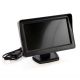 Amio - Universal Οθόνη Τεχνολογίας TFT LCD τύπου Αναδιπλούμενη διάσταση 4.3 ιντσών τάση λειτουργίας 12V για Επιβατικά Αυτοκίνητα - 1 τεμ. (01020/AM)