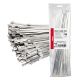 ΔΕΜΑΤΙΚΑ/ΔΕΤΙΚΑ ΚΑΛΩΔΙΩΝ TIE WRAP (ΤΑΙΡΑΠ) ΜΕΤΑΛΛΙΚΑ 4,6 x 350mm ΑΜΙΟ - 100 ΤΕΜ.