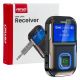 Amio - Bluetooth Δέκτης (Receiver) BTR-03 για Ασύρματη Μετάδοση Ήχου με υποδοχή Mini Jack 3.5mm και Οθόνη LCD - 1 τεμ. (04659/AM)