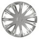 Amio - Τάσι Spark 15'' ασημί (με διάμετρο για σήμα 4,5cm) για Επιβατικά Αυτοκίνητα - 1 τεμ. (11084/AM)