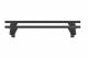 ΣΕΤ ROOF RACK ΜΠΑΡΕΣ ΟΡΟΦΗΣ ΑΛΟΥΜΙΝΙΟΥ DELTA L BLACK 141 cm ΣΕ ΜΑΥΡΟ ΧΡΩΜΑ ΜΕ ΚΑΠΑΚΙΑ ΑΚΡΩΝ TYPE G/FP ΓΙΑ ΑΠΛΗ ΟΡΟΦΗ MENABO​ - 2 ΤΕΜ.
