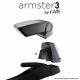 Rati - Ολοκληρωμένος Τεμπέλης Armster 3 για Dacia Spring 2024 > από Πλαστικό και Vegan Δέρμα σε Μαύρο Χρώμα με Αντάπτορα Τοποθέτησης - 1 Σετ (V01925+V01566)