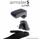 Rati - Ολοκληρωμένος Τεμπέλης Armster S για MG 3 2024 > από Πλαστικό και Ύφασμα σε Μαύρο Χρώμα με Αντάπτορα Τοποθέτησης - 1 Σετ (V01927+V01760)
