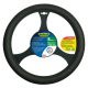 Lampa Κάλυμμα Τιμονιού Αυτοκινήτου Air-Grip Premium 35-37εκ. Άοσμο Πλεκτό Αντιιδρωτικό με αεριζόμενες κυψέλες Μαύρο - 1 τεμ (L3311.0)