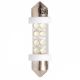 ΛΑΜΠΑΚΙΑ ΠΛΑΦΟΝΙΕΡΑΣ C5W/C10W 12V 0,47W SV8,5 36mm LED 8xLED 3mm ΛΕΥΚΟ BLISTER 2ΤΕΜ. M-TECH