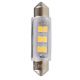 ΛΑΜΠΑΚΙΑ ΠΛΑΦΟΝΙΕΡΑΣ C5W/C10W 12V SV8.5 0,75W 41mm 6xSMD2835 LED OSRAM ΛΕΥΚΟ  BLISTER 2ΤΕΜ. M-TECH