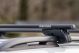 MENABO ΜΠΑΡΕΣ ΟΡΟΦΗΣ ΑΛΟΥΜΙΝΙΟΥ SHERMAN XL BLACK 135 cm ΣΕ ΜΑΥΡΟ ΧΡΩΜΑ ΓΙΑ Fiat Panda II (169) Cross 5 doors 2004>2014 ΜΕ RAISED RAILS (Παράλληλες Μπάρες με Κενό) - 2 ΤΕΜ. (12290/MB)