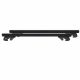 Menabo - Σετ Μπάρες Οροφής Αλουμινίου τύπου Fender Black Για Audi A6 Avant (C5/4B) 08/1997 > 02/2005 5πορτο Station Wagon Μήκος 118cm Με Raised Rails - 1 σετ. (14660/MB)