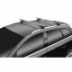 MENABO ΜΠΑΡΕΣ ΑΛΟΥΜΙΝΙΟΥ ARIEM 118.5 cm ΣΕ ΑΣΗΜΙ ΧΡΩΜΑ ΓΙΑ Alfa Romeo Stelvio 5 doors 2017> ΜΕ FLUSH ή RAISED RAILS - 2 ΤΕΜ. (14700/MB)