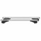 MENABO ΜΠΑΡΕΣ ΑΛΟΥΜΙΝΙΟΥ ARIEM XL 131.5 cm ΣΕ ΑΣΗΜΙ ΧΡΩΜΑ ΓΙΑ Subaru Forester (SJ) 5 doors 2013>2018 ΜΕ RAISED RAILS - 2 ΤΕΜ. (14710/MB)
