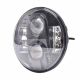 M-Tech - Στρογγυλό Φανάρι WHL102 BLACK 7'' με 8 Cree LED (XML-10W) 9-36V 6000-6500K σε Μαύρο Χρώμα - 1 τεμ. (WHL102/MT)