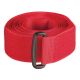 Ζώνη Hook+Loop Με Θηλειά Κόκκινο 220cm 38mm