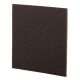 Τσοχάκια Συνθετικά Αυτoκόλλητα Λεία Δάπεδα 200x200mm Καφέ