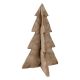 Διακοσμητικό Αντικείμενο Χριστουγεννιάτικο Δέντρο 'Nordic' Χαρτοπολτός Καφέ 16x16.5x26.5cm