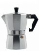 Καφετιέρα Espresso 3 Φλυτζανιών Με Λαβή Βακελίτη Ασημί/Μαύρο Αλουμίνιο