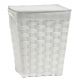 Καλάθι Απλύτων Λευκό 42x32x52cm