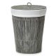 Καλάθι Απλύτων Γκρι Φ37cm