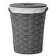 Καλάθι Απλύτων Γκρι Φ40x49cm