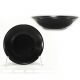 Πιάτο Βαθύ Μαύρο Ματ Πορσελάνη Φ20cm