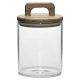 Βάζο Γυαλί Με Ερμητικό Καπάκι 650ml Φ10x14.8cm