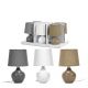 Λάμπα Επιτραπέζια Κεραμική H24cm Σε 3 Χρώματα