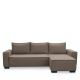 Καναπές Κρεβάτι Γωνιακός ArteLibre HARPER Αναστρέψιμος Taupe 271x160x94cm