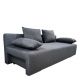 Καναπές Κρεβάτι Τριθέσιος ArteLibre URBAN LOUNGE 3S Σκούρο Γκρι Ύφασμα 194x93x72cm