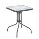 Τραπέζι Μεταλλικό ArteLibre MARS Γκρι 60x60x70cm