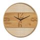 Ρολόι Τοίχου ArteLibre Φυσικό Μέταλλο/MDF 50x50x3.5cm