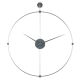 Ρολόι Τοίχου ArteLibre Ασημί Μέταλλο 60.5x69x4cm