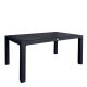Τραπέζι Κήπου ArteLibre Eco Μαύρο Ανακυκλωμένο PP 150x90x74cm