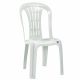 Καρέκλα Κήπου ArteLibre EGE Λευκό Πλαστικό 51x45x88cm
