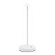 Επιτραπέζιο Φωτιστικό ArteLibre LED Φορητό ANGELINA Λευκό Αλουμίνιο 10.5x10.5x30cm