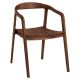 Καρέκλα Επαγγελματική ArteLibre SCHUMET RAMUS Καρυδί Ξύλο 56x56x78cm