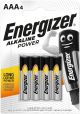 Energizer Power Αλκαλική AAA (4τμχ)