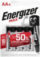 Energizer Max Alkaline Μπαταρία AA (4 τμχ)