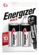 Energizer Max Alkaline Μπαταρία C (2 τμχ)