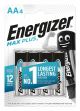Energizer Max Plus Alkaline Μπαταρία ΑΑ (4 τμχ)