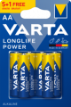 Varta Αλκαλικές Longlife Power Μπαταρίες LR6 AA (6τμχ)