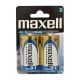 MAXELL Αλκαλικές Μπαταρίες LR20 D BL2
