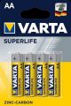 Varta Super Heavy Duty R6 ΑΑ (4τμχ)