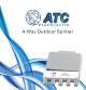 ATC Διακλαδωτής Ιστού 4 Εξόδων