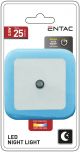 Entac Φωτάκι Νυκτός 0.5W Τετράγωνο Ψυχρό Μπλέ