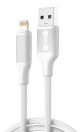 XO NB265 Μινιμαλιστικό Καλώδιο Lightning Λευκό