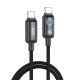 XO NB-Q312B Καλώδιο Φόρτισης & Δεδομένων Type-C σε Type-C 240W 2μ