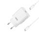 XO L126 USB-C PD20W Fast Charging Charger with Type-C cable(NB-Q190A)