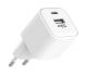 ATC-CH10 Φορτιστής PD με 2 Θύρες USB-Α & Type-C 12W