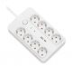 Technik Πολύπριζο 8 Θέσεων 1,5m (1,5mm2) + USB-A-C+ Surge + Διακόπτης 16A