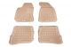 Λαστιχένια πατάκια Rezaw Plast για VW Passat B5 / B5.5 (1996-2005) - τύπου σκαφάκι - μπεζ - 4τμχ.
